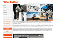 Desktop Screenshot of lipolbattery.com