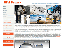 Tablet Screenshot of lipolbattery.com